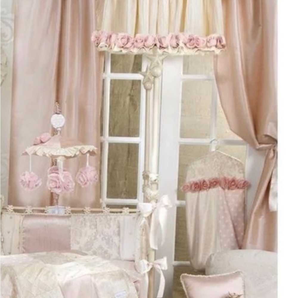 COPY - Glenna Jean curtain Panels and Valence-Like New-Blush
